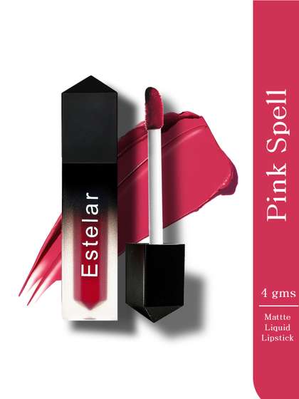 Estelar Long Lasting
                        Matte Liquid Lipstick With Jojoba Oil 4g - Pink
                        Spell