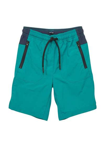 KIABI Boys Solid
                    Mid-Rise Regular Fit Shorts