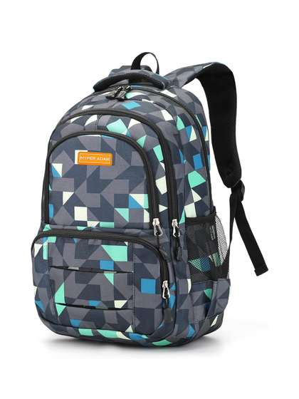 Hyper Adam Unisex Kids
                    Geometric Backpack