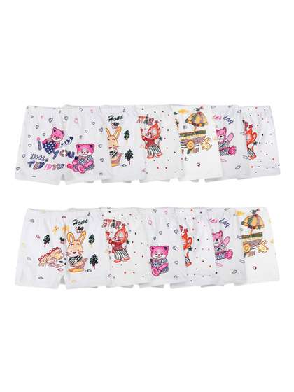 VastraMilap Infants Pack
                    Of 12 Printed Pure Cotton Boy Shorts Briefs
                    87_W.S.P_PO-12