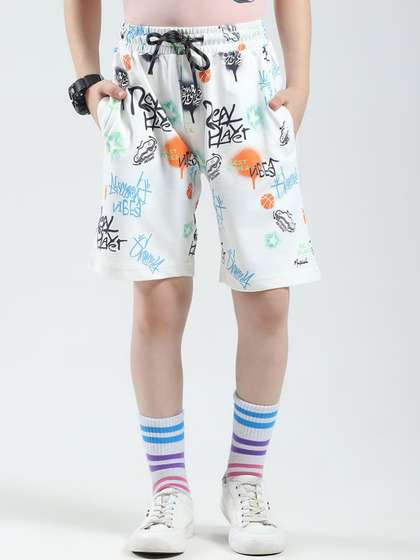 Monte Carlo Boys
                    Abstract Printed Cotton Bermuda Shorts