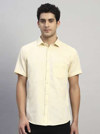 Price History of Cantabil Linen Casual Shirt from Myntra 111_15580617