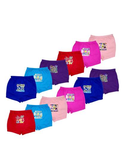 VastraMilap Unisex Kids
                    Set of 12 Cotton Bloomer
