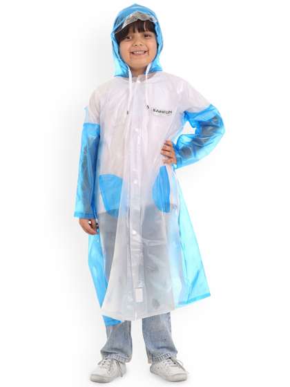 REXBURG Kids Hooded
                        WaterProof Rain Jacket