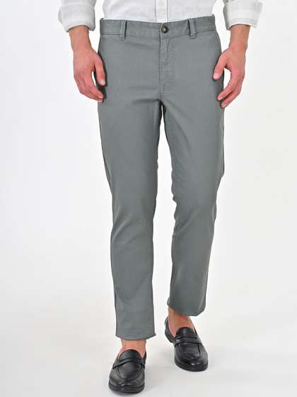 Indian Terrain Men
                        Brooklyn Slim Fit Trousers