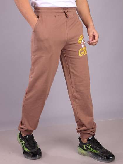 Elzoh Boys Printed Pure
                    Cotton Mid-Rise Joggers