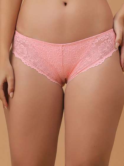 Soie Mid Rise Medium
                        Coverage Lacy Brief