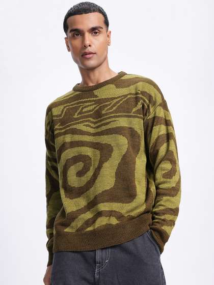 glitchez Self-Design
                        Abstract Pullover
