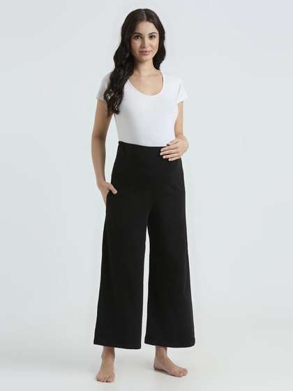 Evamomies Women
                        Knitted Maternity Palazzos