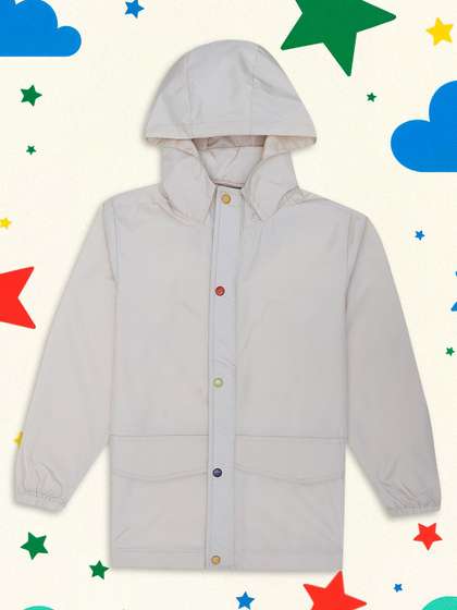HOUSE OF VEDAS Kids
                        Waterproof Hooded Rain Jacket