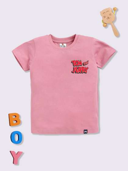 YK X Minute Mirth Boys
                      Tom & Jerry Printed T-shirt