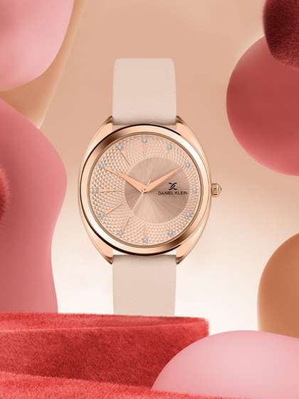 Daniel Klein Women
                        Dial & Leather Straps Analogue Watch
                        DK.1.14021-1