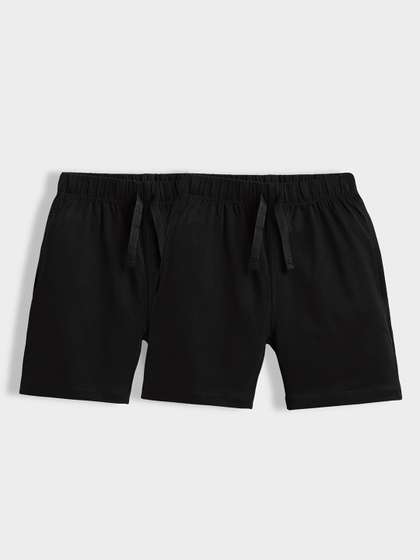Orange Sugar Kids Pack
                    of 2 Cotton Shorts