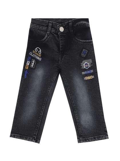 BAESD Boys Regular Fit
                    Mid-Rise Light Fade Stretchable Jeans