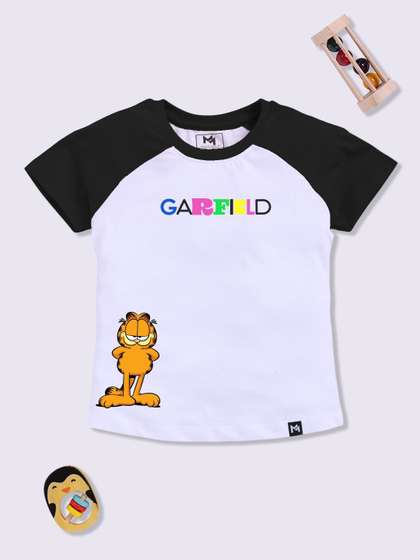 YK X Minute Mirth Girls
                    Printed Cotton T-shirt