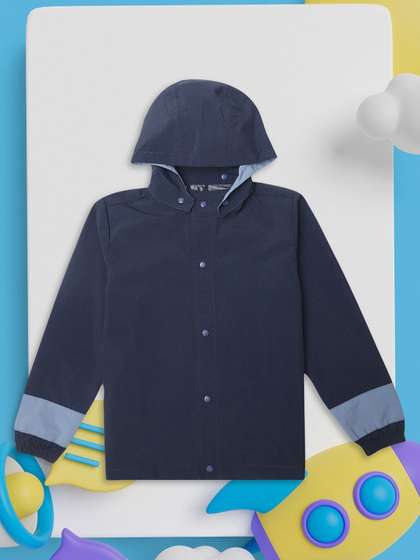 HOUSE OF VEDAS Kids
                        Waterproof Rain Jacket With Hood