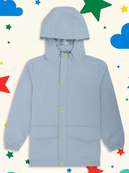HOUSE OF VEDAS Kids
                        Waterproof Rain Jacket With Hood