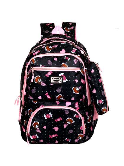 Tinytot Kids Unisex
                      Graphic Printed Backpack