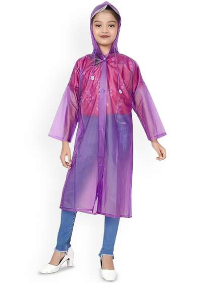 BAESD Kids
                          Waterproof Long Rain Jacket