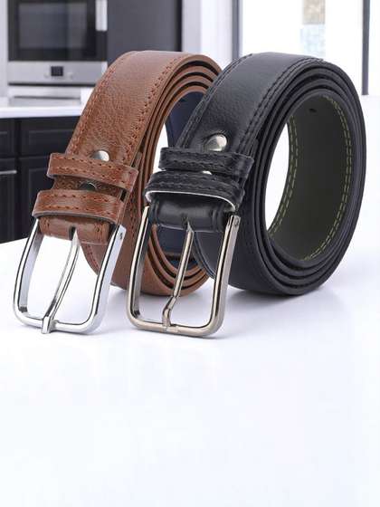 Provogue Men Pack of 2
                      Formal Belt