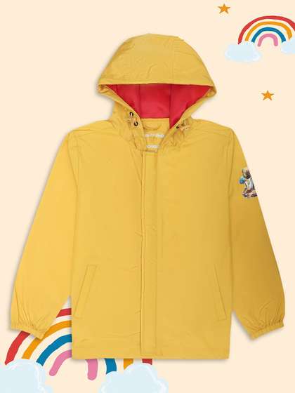 HOUSE OF VEDAS Kids
                        Waterproof Hooded Rain Jacket