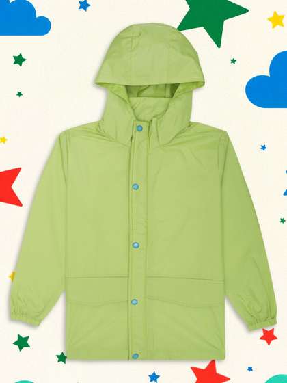HOUSE OF VEDAS Kids
                        Waterproof Hooded Rain Jacket