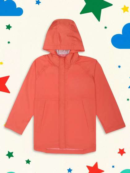 HOUSE OF VEDAS
                          Kids Waterproof Rain Jacket With Hood