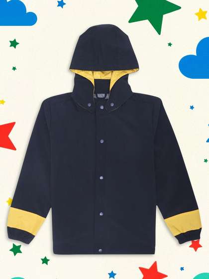 HOUSE OF VEDAS Kids
                        Waterproof Rain Jacket With Hood