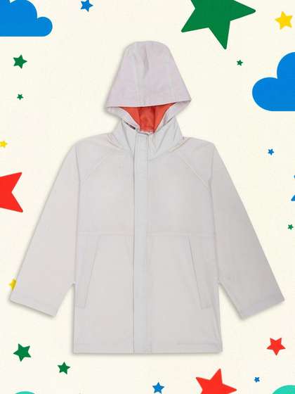 HOUSE OF VEDAS Kids
                        Waterproof Rain Jacket With Hood