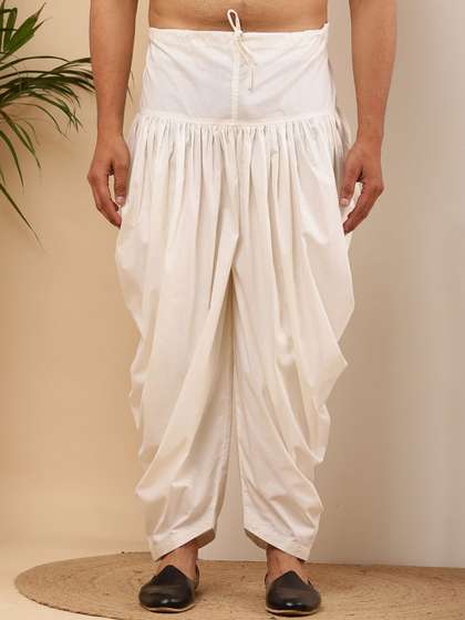 MULTI SHADES Men
                        Solid Dhoti Pants