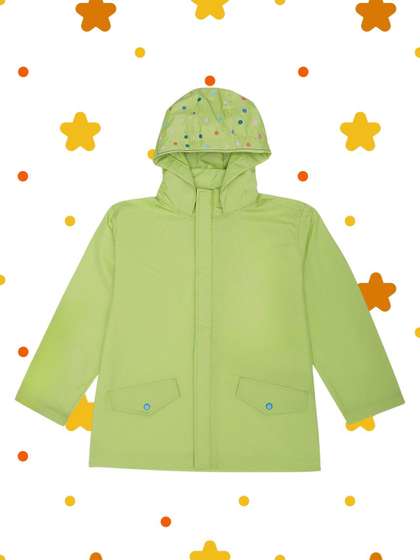 HOUSE OF VEDAS Kids
                        Waterproof Hooded Rain Jacket