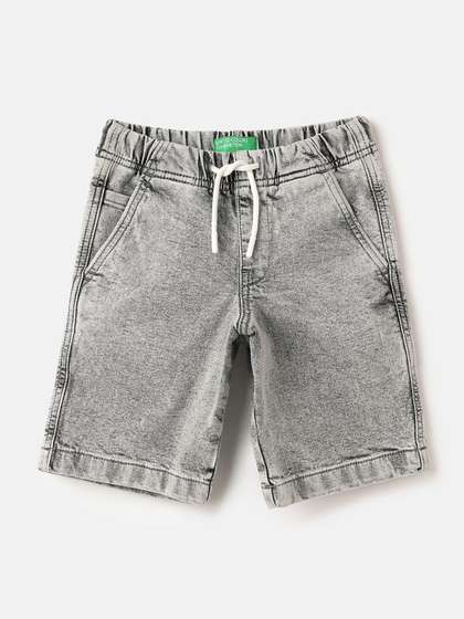United Colors of
                    Benetton Boys Regular Fit Denim Shorts