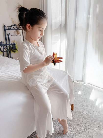 FOREVER FRIDAY
                          Girls Top with Trousers