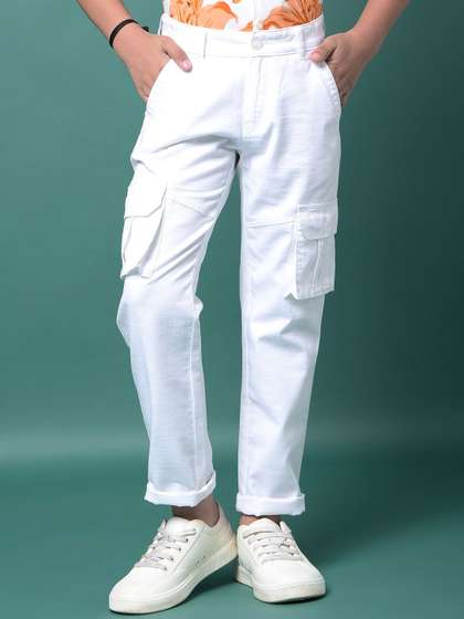 Crimsoune Club Boy
                      Slim Fit Cotton Cargos