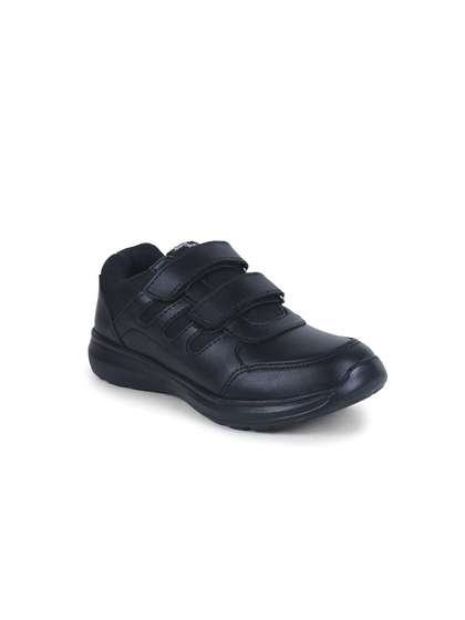 Action Kids Velcro
                        Round Toe School Shoes