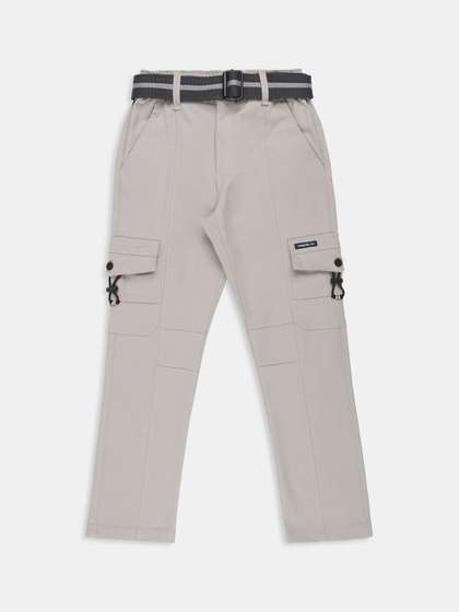 CAVIO Boys Relaxed
                    Cargos Trousers