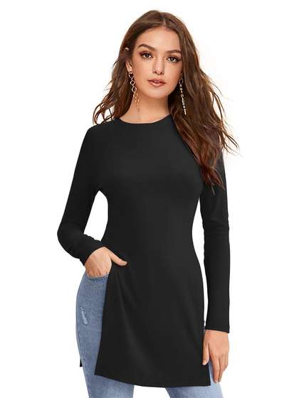DHRUVIL IMPEX Women Straight Kurti