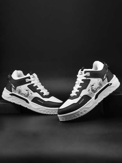 ASIAN Nexus Men
                          Printed Monochrome Sneakers