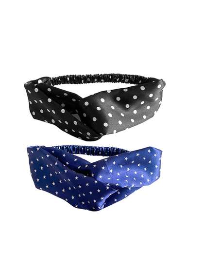 Silvr Bear Girls Set of
                    2 Hairband