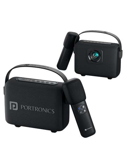 Portronics Resonate
                        2 14W Portable Bluetooth Speaker With Wireless
                        Karaoke Mic