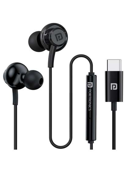Portronics Conch
                          Gamma C in Ear Type C Wired Earphones