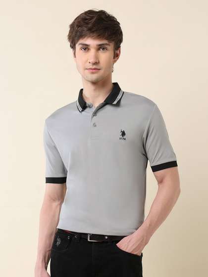 Price History of Polo Polo Collar Applique Slim Fit T