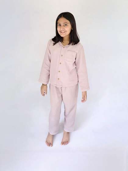 Snuggly Spaces
                    Kids-Unisex Purple Nightdress