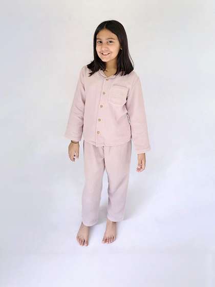 Snuggly Spaces
                    Kids-Unisex Purple Nightdress