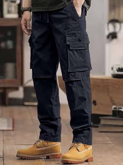 VOGAAN Men Mid Rise
                        Slim Fit Cargos