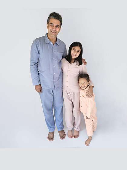 Snuggly Spaces
                    Kids-Unisex Purple Nightdress