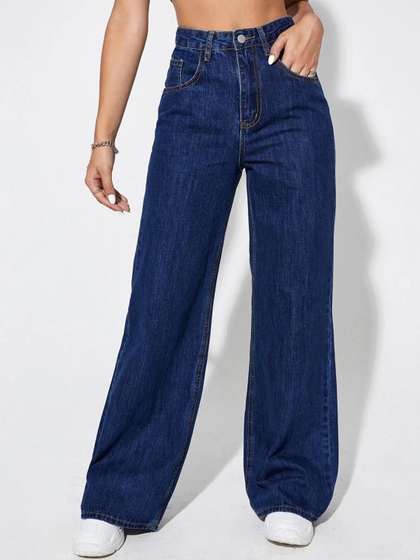 Stylecast X Kotty
                        Women Straight Fit High-Rise Light Fade
                        Stretchable Jeans