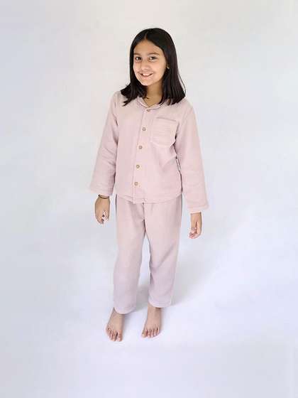 Snuggly Spaces
                    Kids-Unisex Purple Nightdress