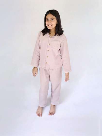 Snuggly Spaces
                    Kids-Unisex Purple Nightdress