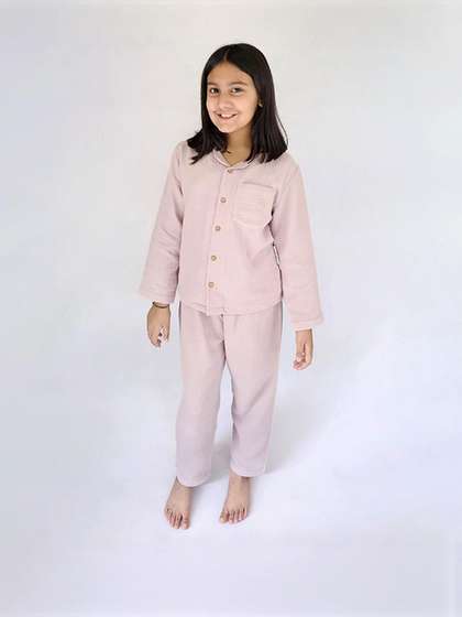 Snuggly Spaces
                    Kids-Unisex Purple Nightdress